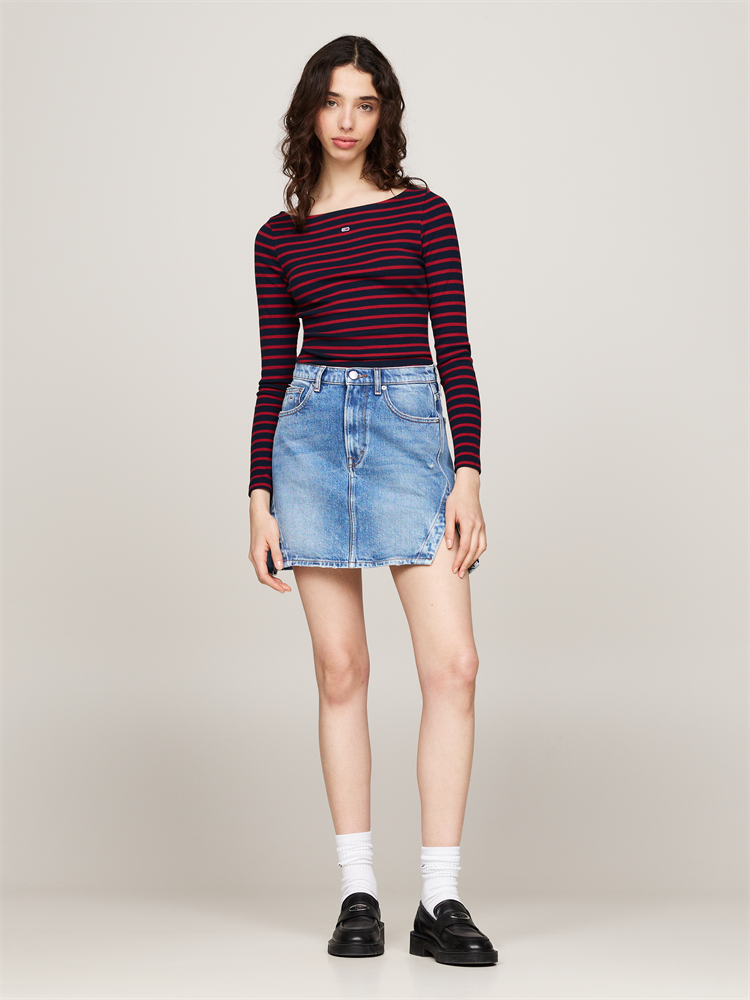 TJW BRETON STRIPE LS - DW0DW19817
