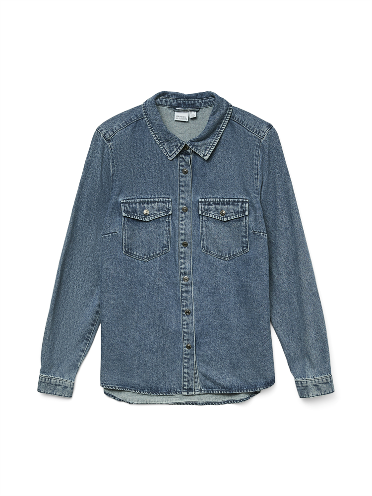 VMJENNIE LS DENIM SHIRT MIX GA NOOS - 10313726