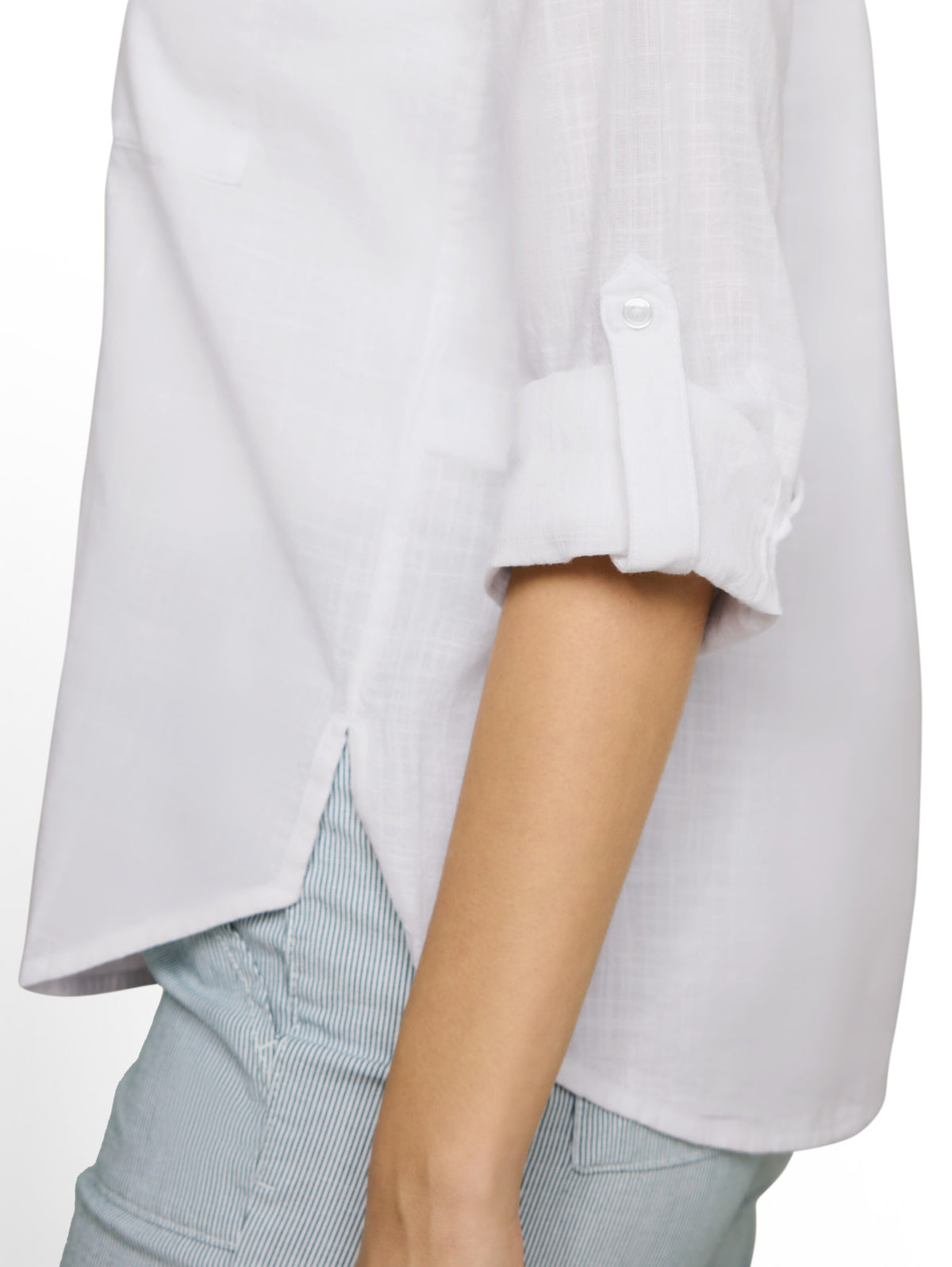 blouse with slub structure - 1035247