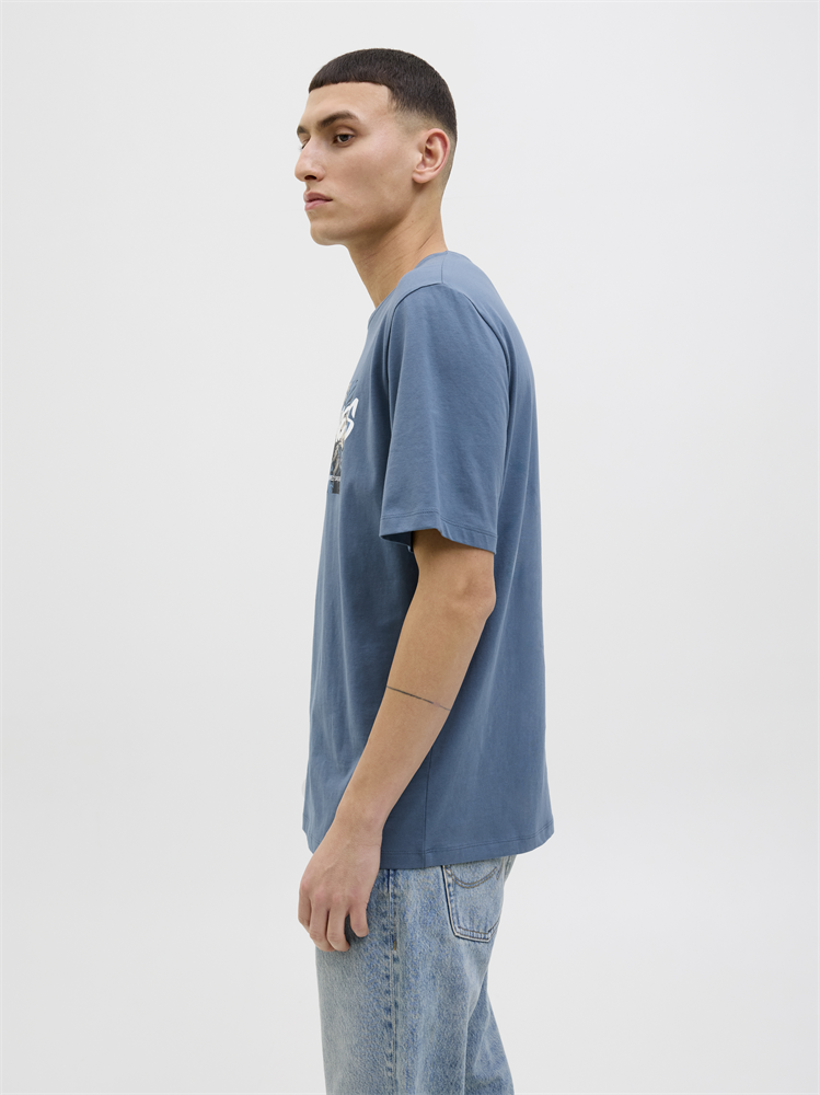 JJHAWAII SHAPE TEE SS CREW NECK LN - 12269324