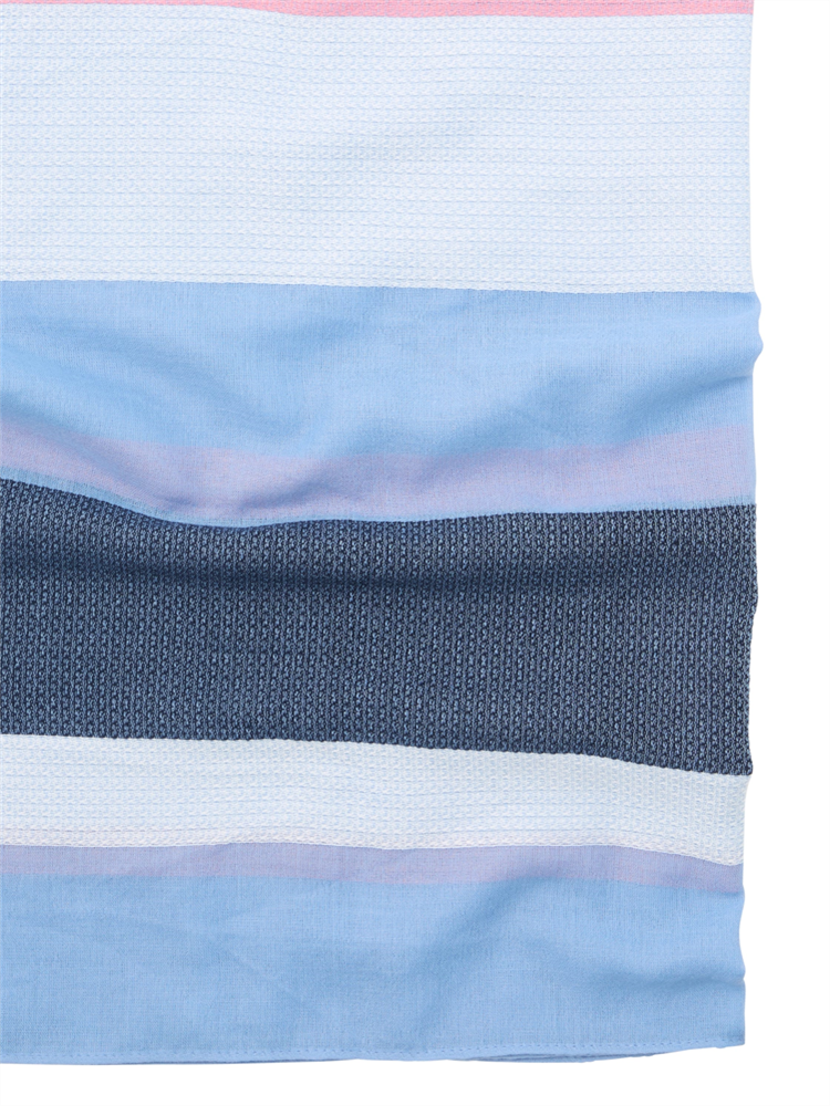 structured scarf with tassels - 1045451