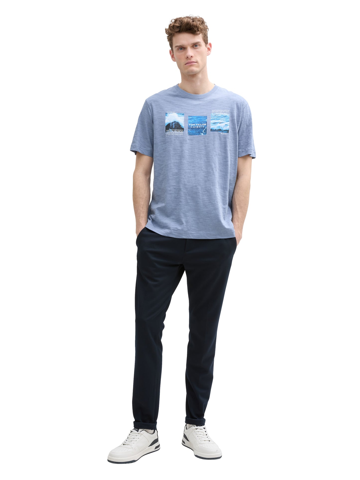 slub photoprint t-shirt - 1045692