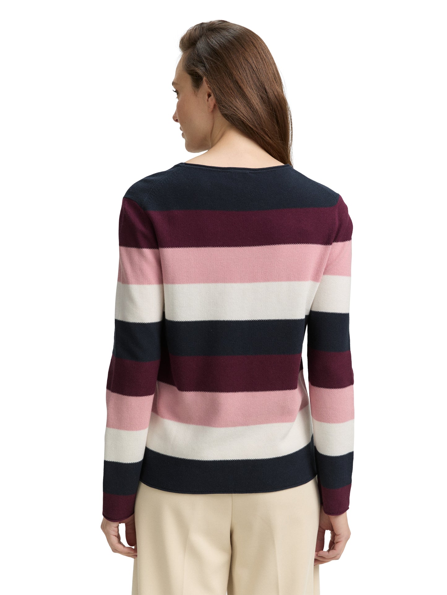 Knit structured striped - 1042952