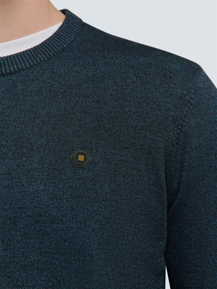 Pullover Crewneck 2 Coloured Melang - N2180