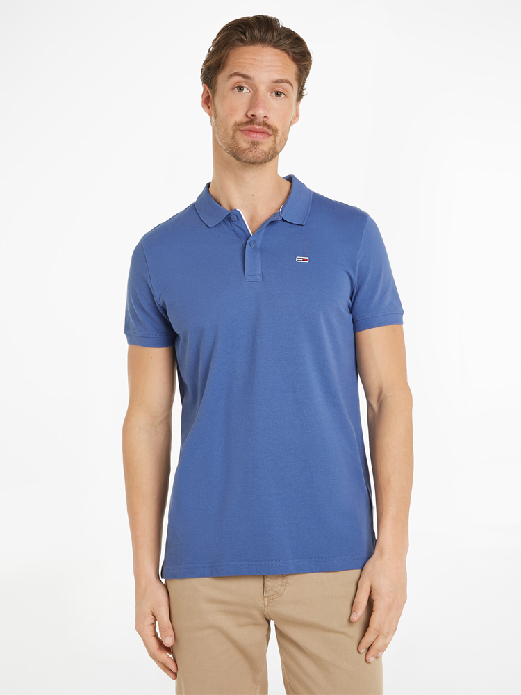 TJM SLIM PLACKET POLO EXT - DM0DM18312