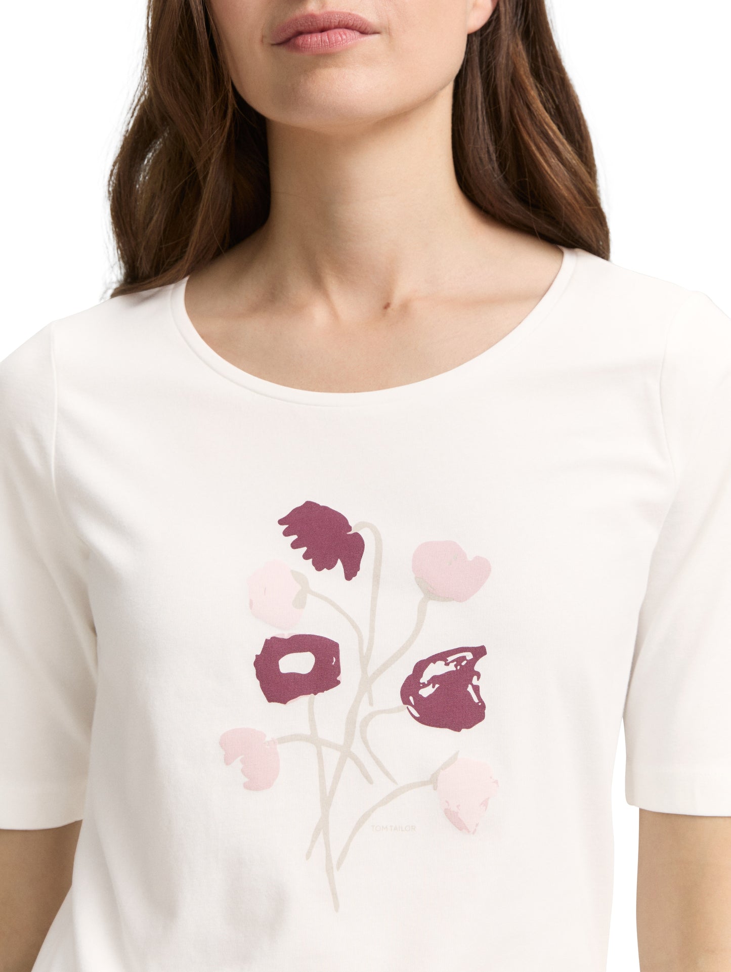 T-shirt basic with print - 1047062
