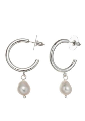 Ohrring Perle Creolen A - 230222811