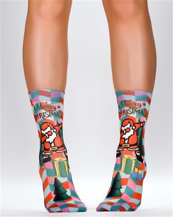 Lady Socks DANCER SANTA-W - 1010-04551-502