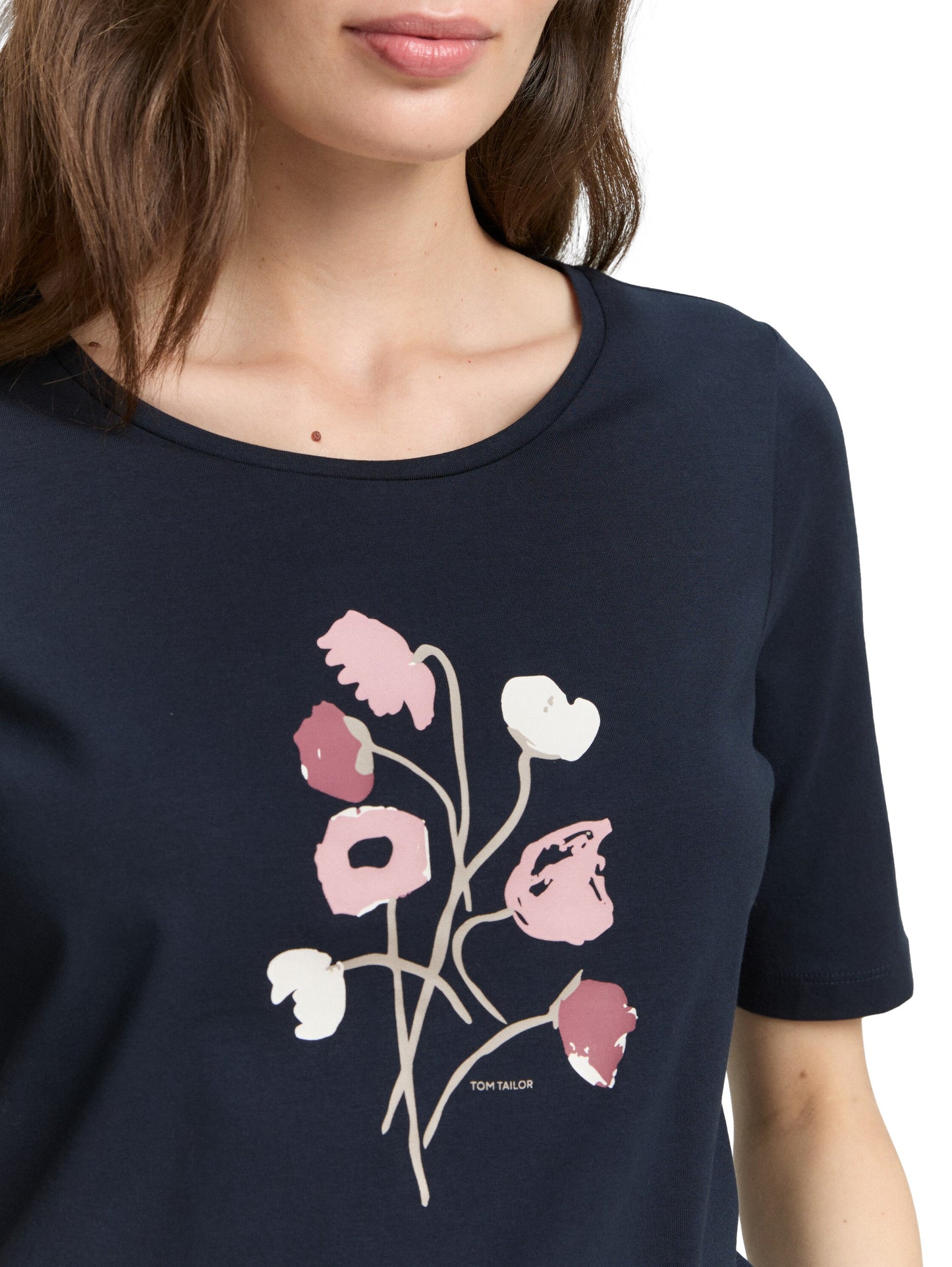 T-shirt basic with print - 1047062