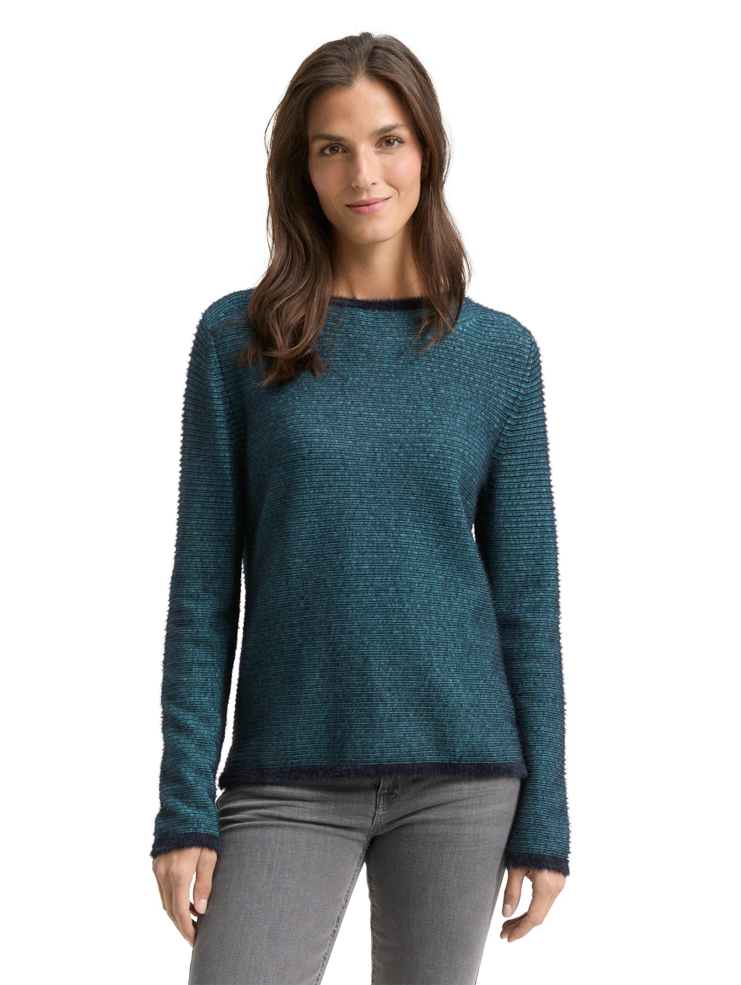 knit striped featheryarn pullo - 1049152