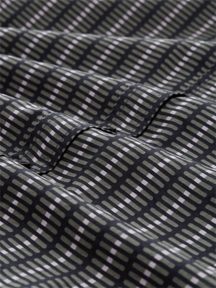 printed blouse with collar - 1043213