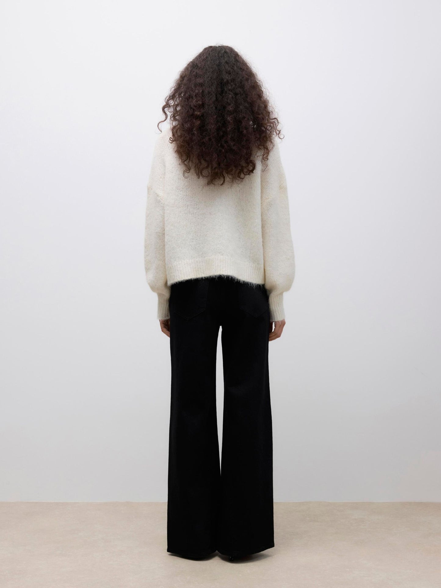 AWTACEY LS V-NECK KNIT - 10334361
