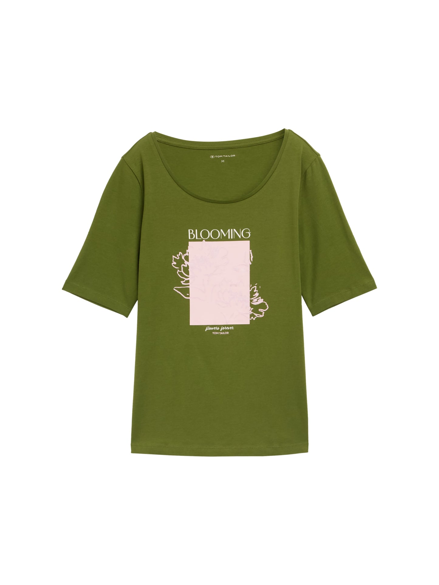 T-shirt basic with print - 1047062