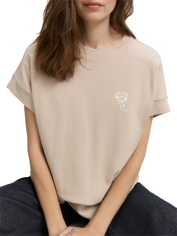 T-shirt crew neck chest artwor - 1048304