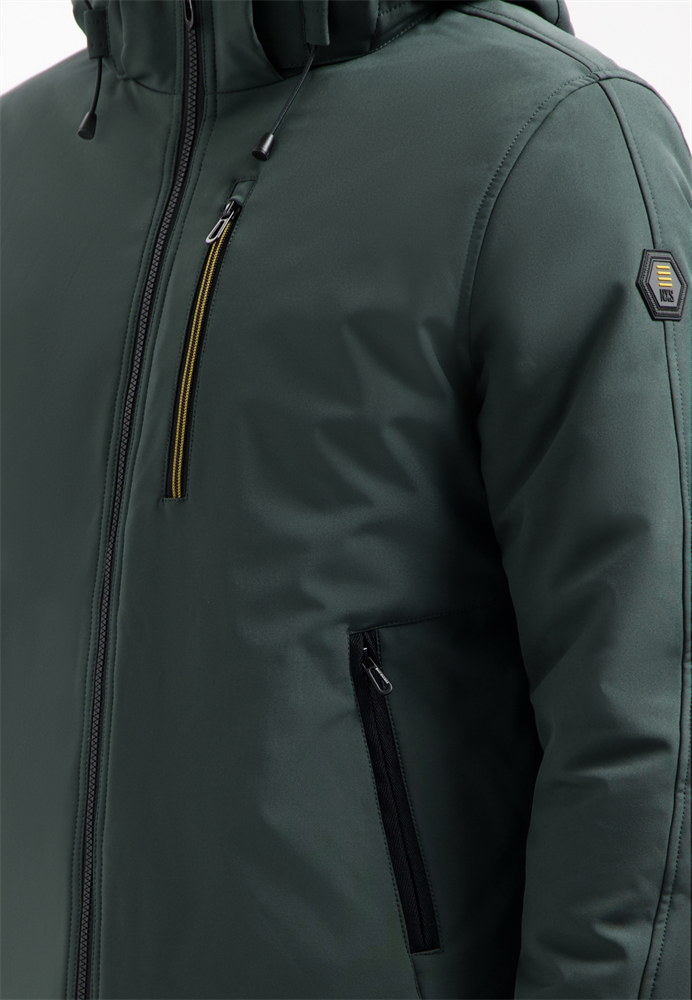 Jacket Short Fit Hooded Softshell S - 29630807SN
