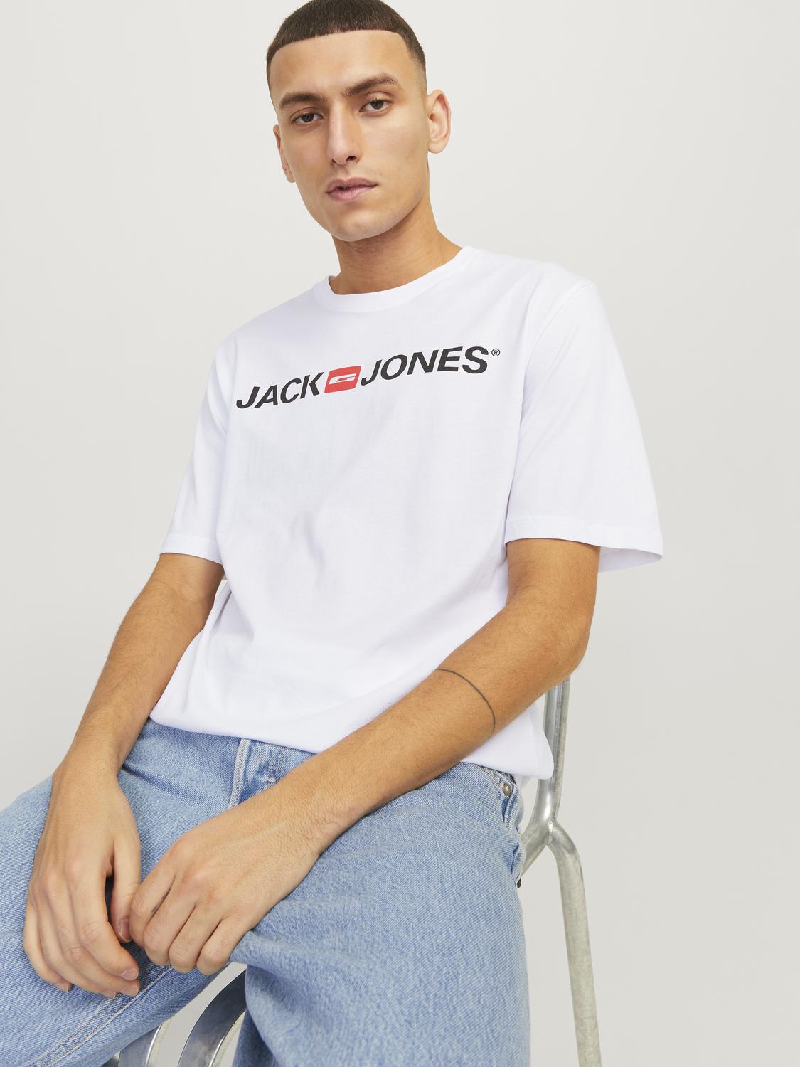 JJECORP OLD LOGO TEE SS O-NECK NOO - 12137126