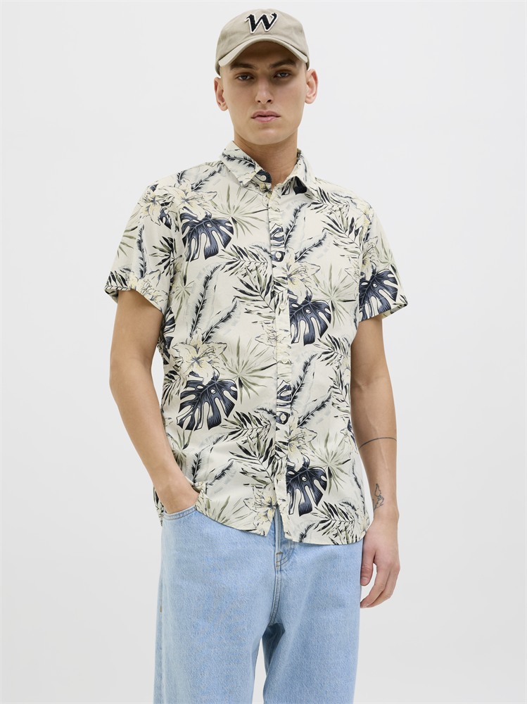 JJHAWAII AOP SHIRT SS LN - 12269137