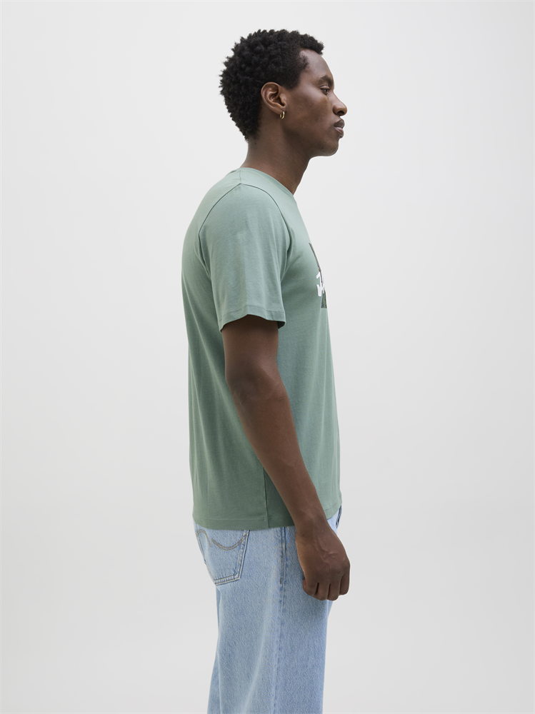 JJHAWAII SHAPE TEE SS CREW NECK LN - 12269324