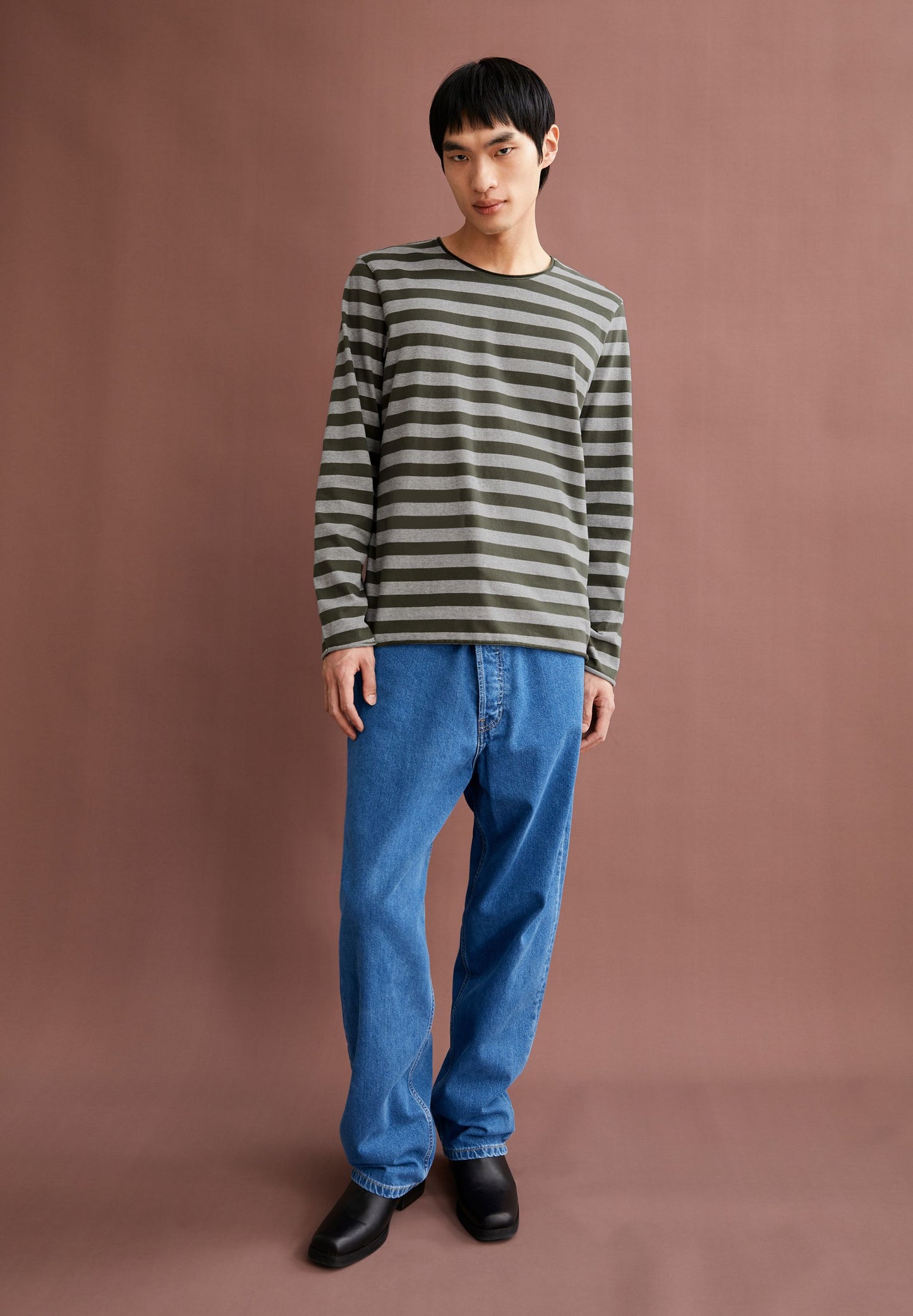 MAARKOS LS STRIPES BR - 30007456