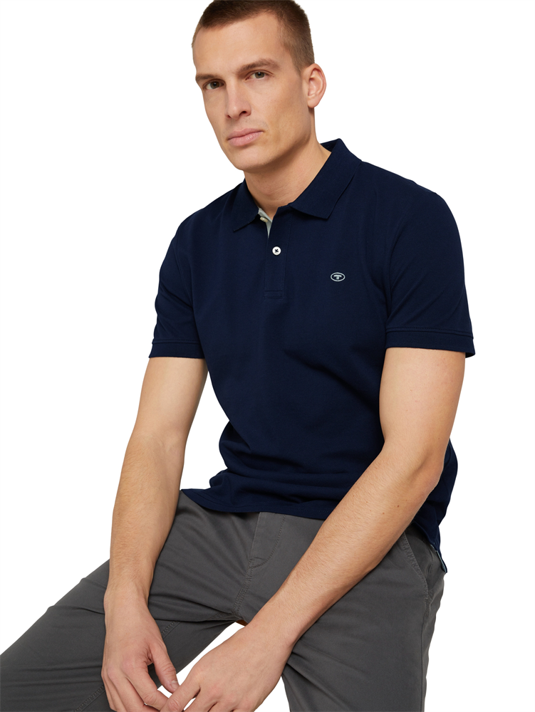 basic polo with contrast - 1027713