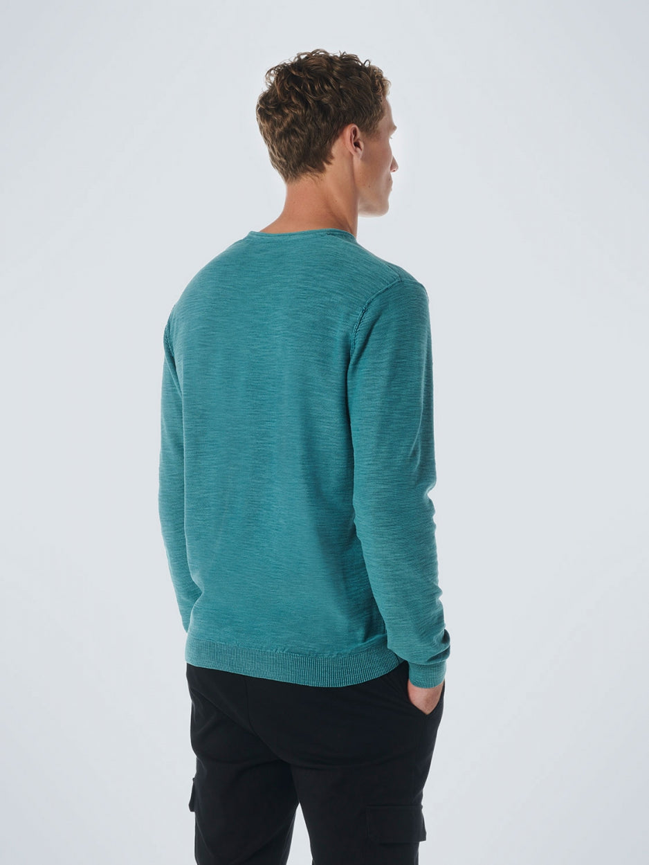 Pullover Crewneck Garment Dyed + St - 21230801SN