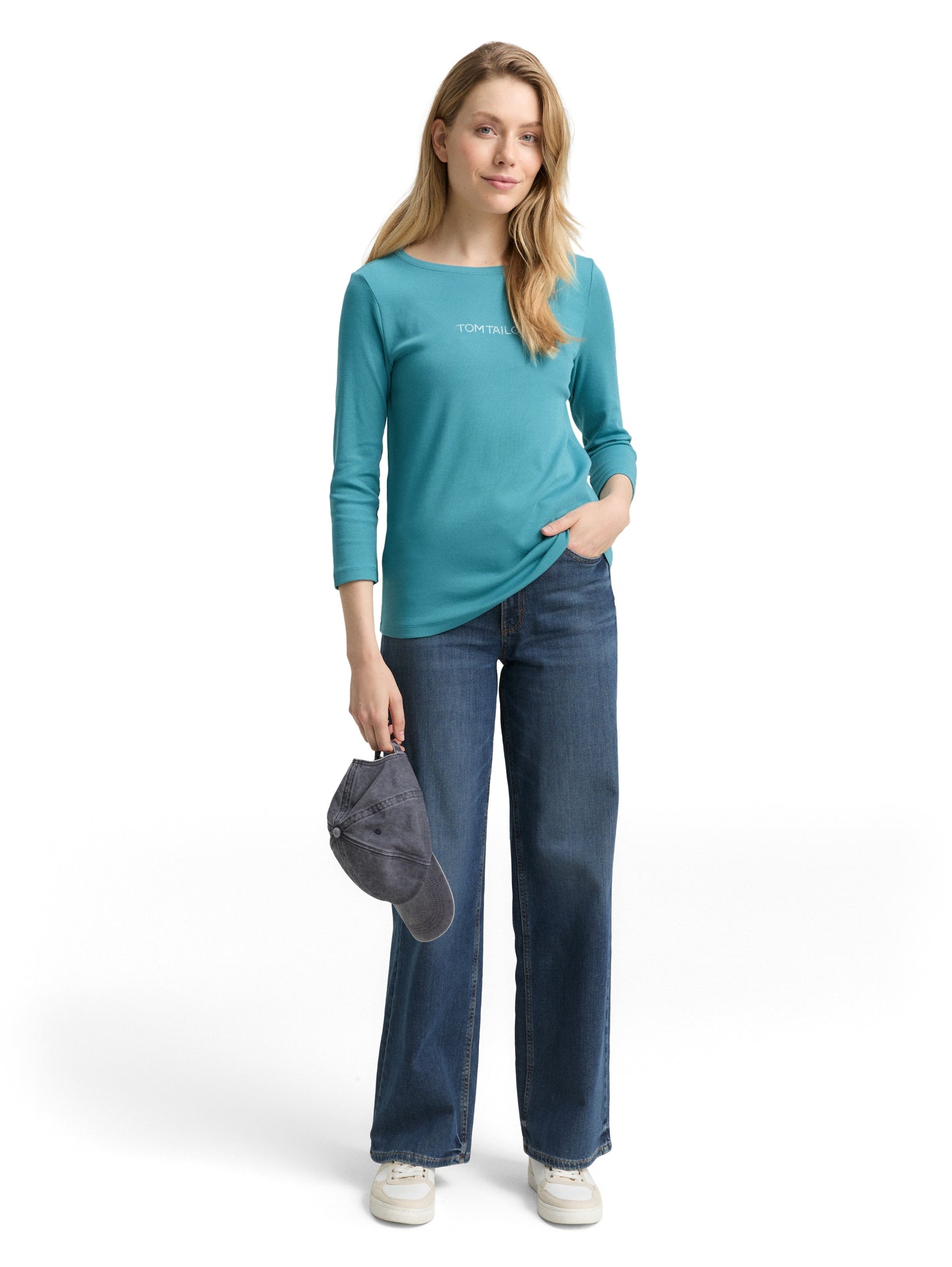 T-shirt front glitter logo - 1048941