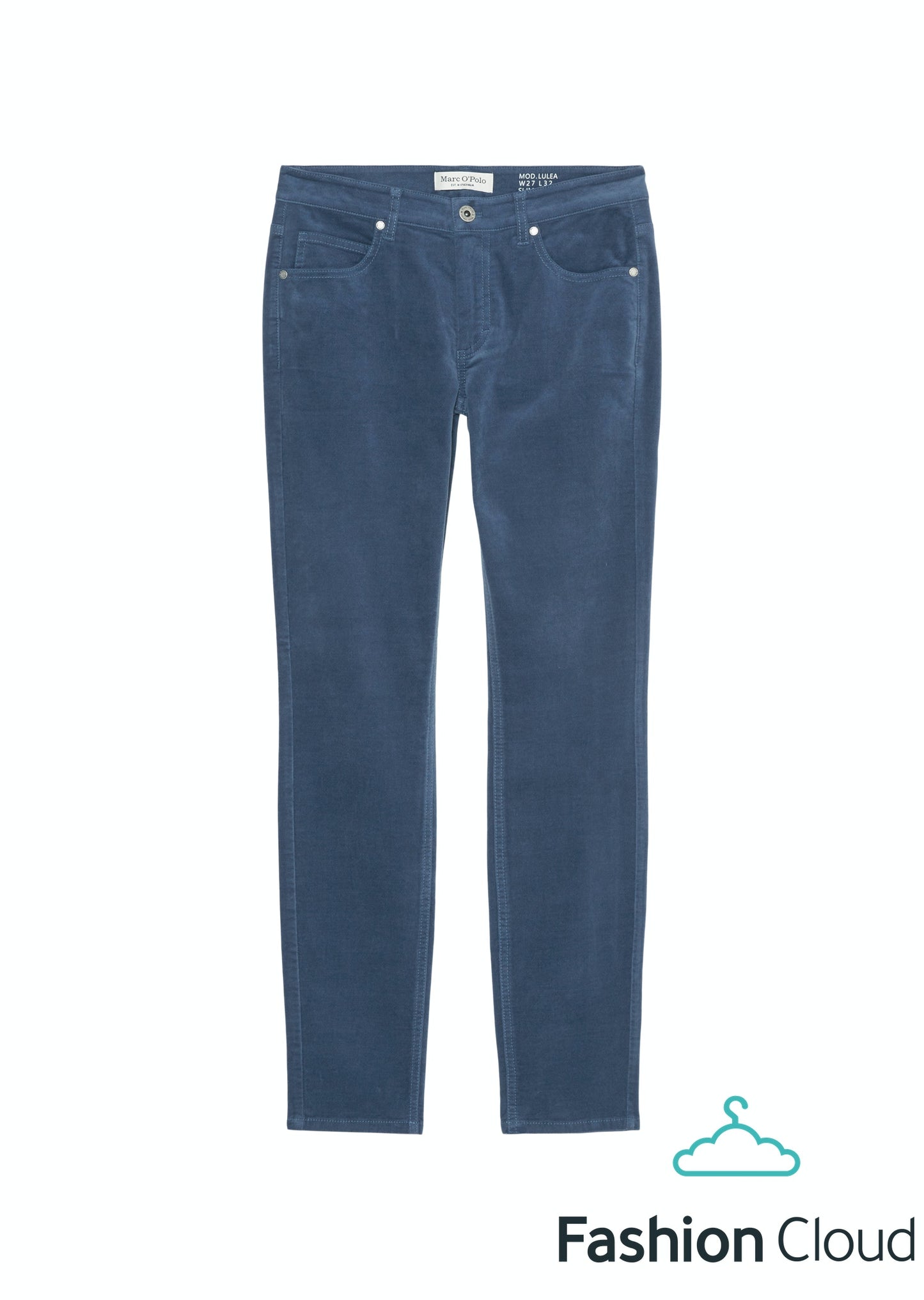 5 Pocket, mid waist, slim fit, regu - M08007911021
