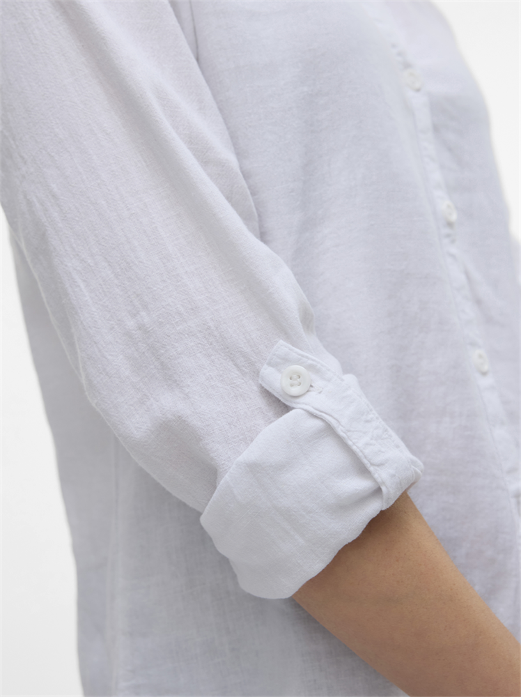 VMLINN LS V-NECK SHIRT WVN NOOS - 10323030