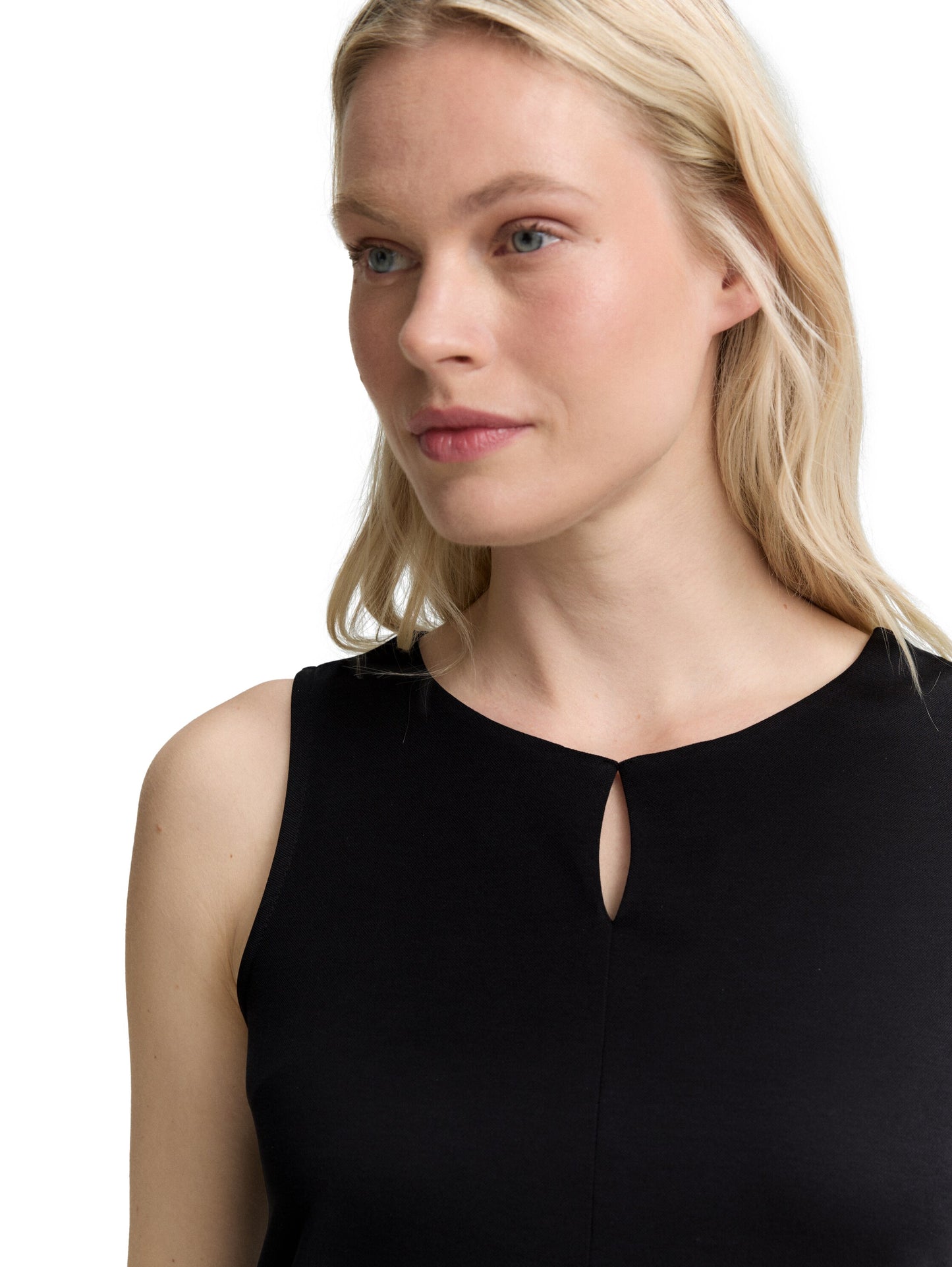 Top fabric mix crew neck - 1046432