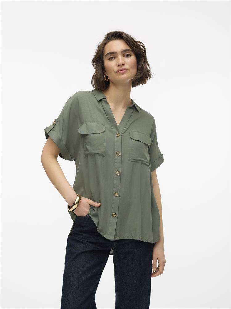 VMBUMPY SS SHIRT WVN NOOS - 10310139
