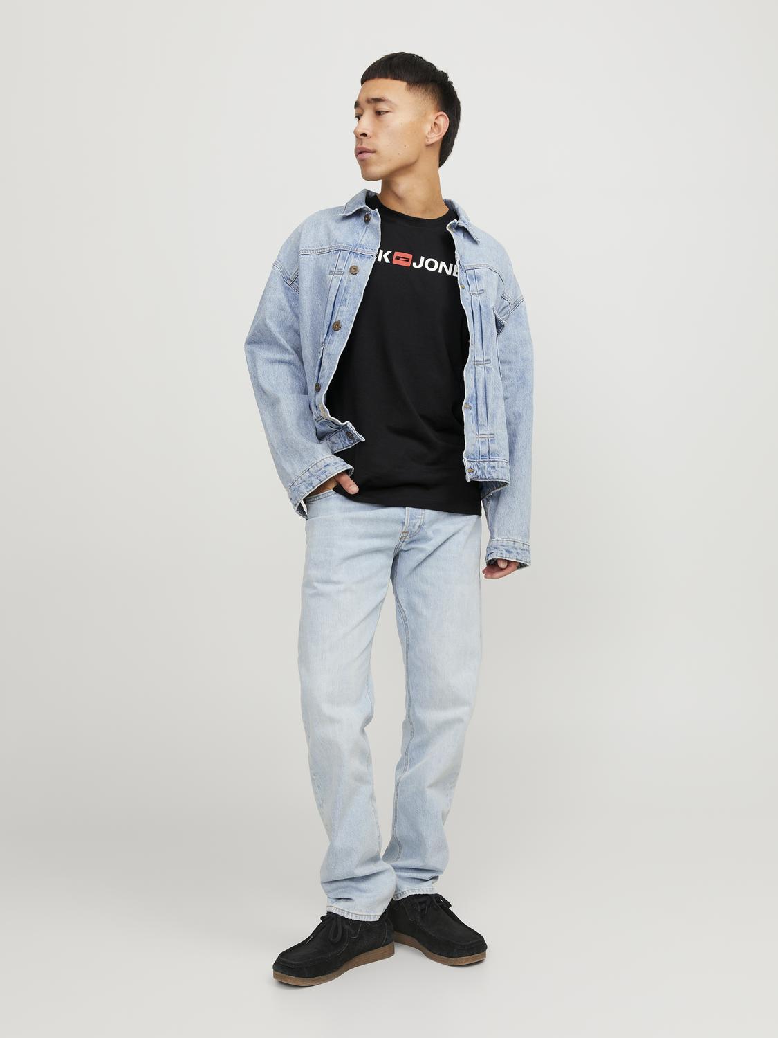 JJECORP OLD LOGO TEE SS O-NECK NOO - 12137126