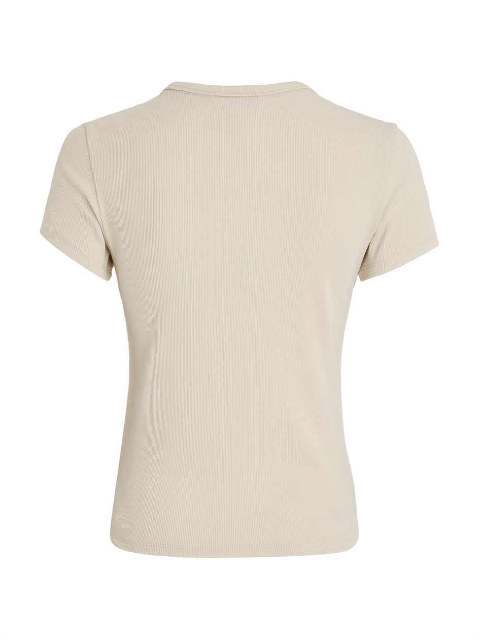 TJW SLIM ESSENTIAL RIB SS EXT - DW0DW17383