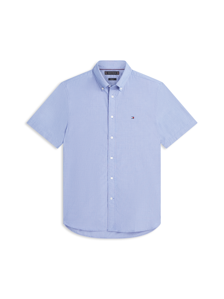 FLEX POPLIN HOUNDSTOOTH SS SHIRT - MW0MW42443