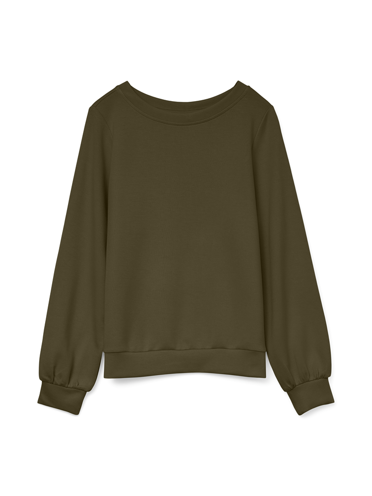 VMHALI LS BOAT-NECK TOP JRS GA BOO - 10331752