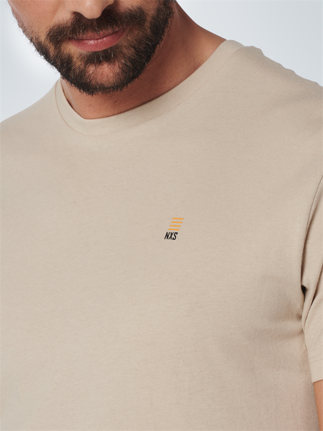 T-Shirt Crewneck Solid Basic Respon - 18341101