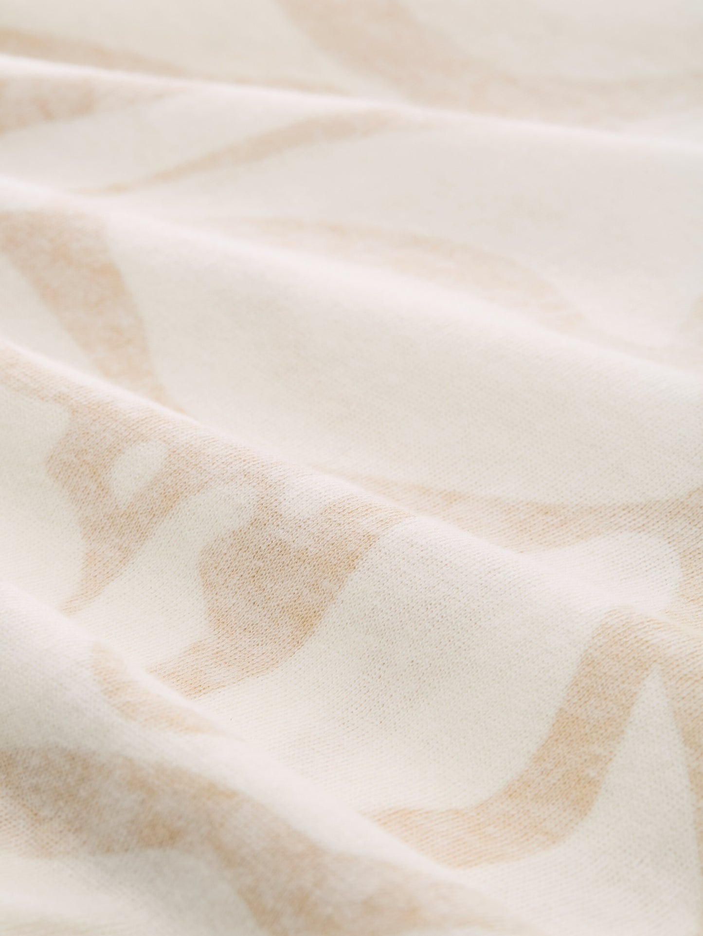 knit inside printed pullover - 1045485