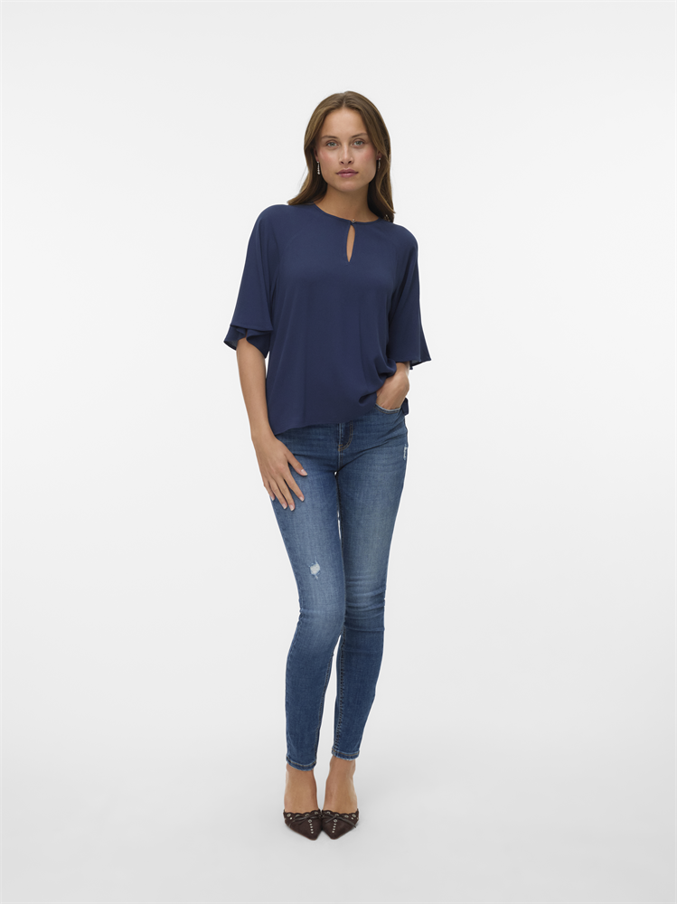 VMFLASH MR SKINNY JEANS LI3170 GA N - 10332348