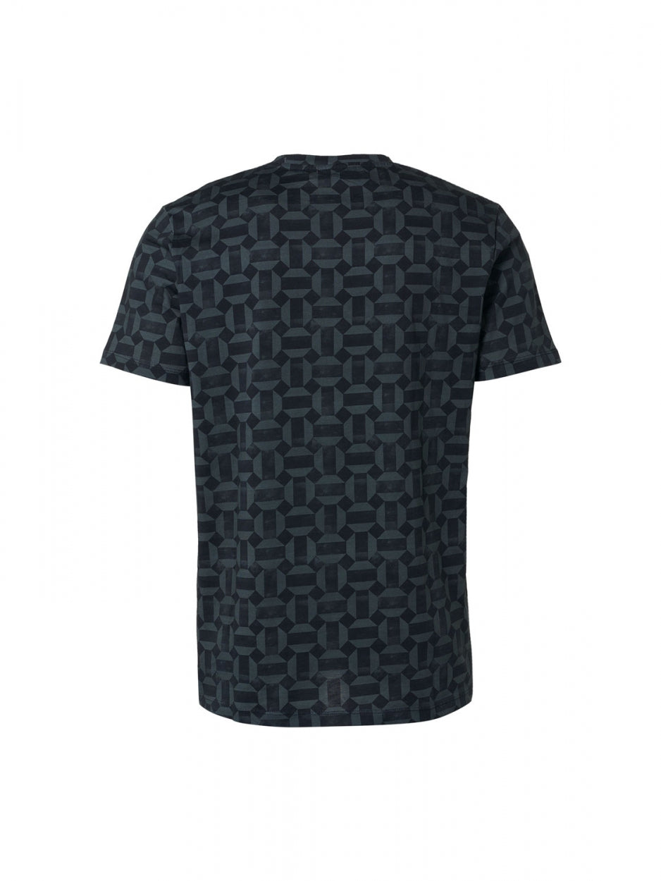 T-Shirt Crewneck Allover Printed - 21360751