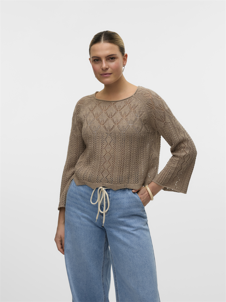 VMGINGER 3/4 BOATNECK PULLOVER GA N - 10289545