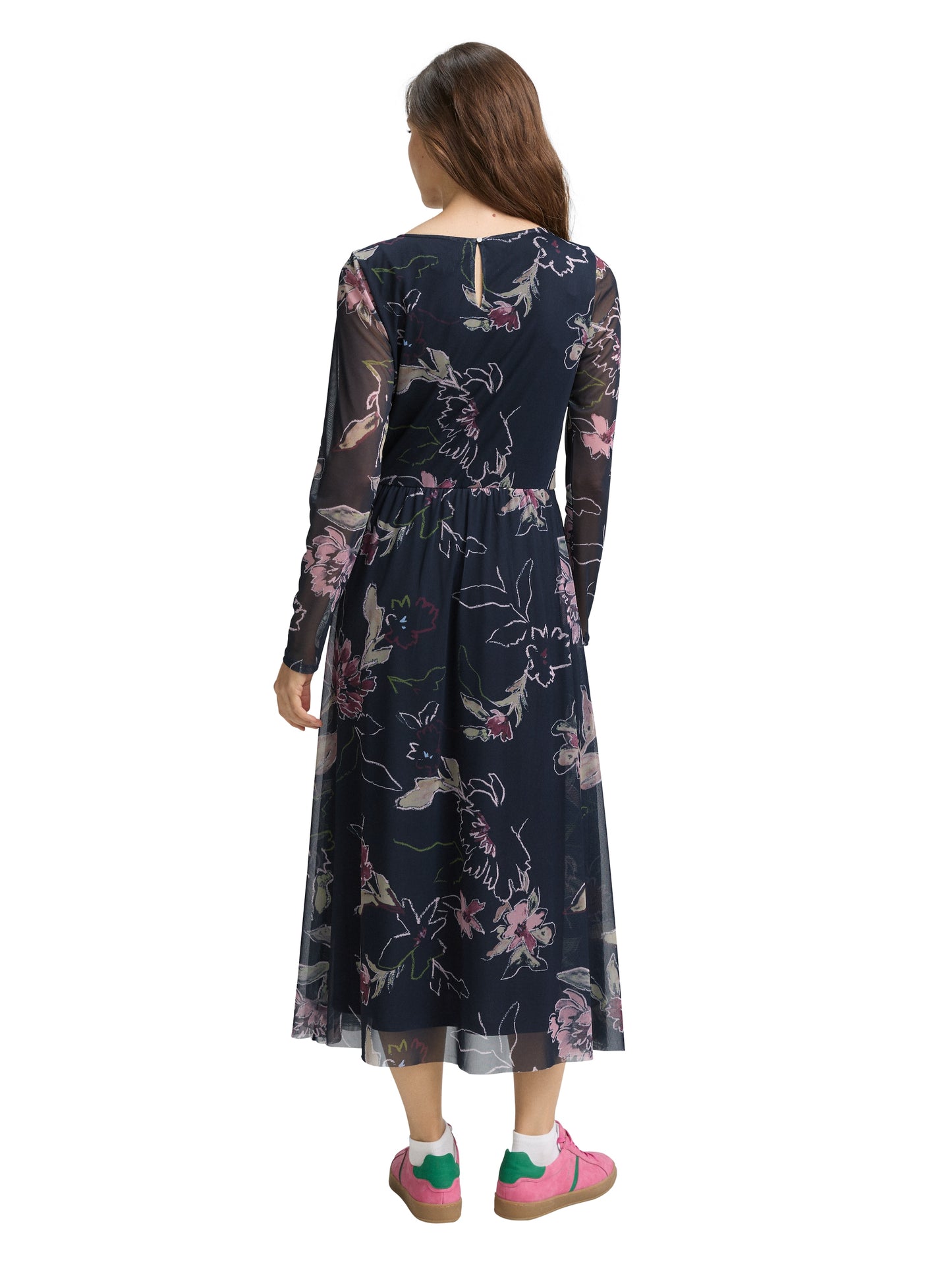 dress printed mesh - 1047637