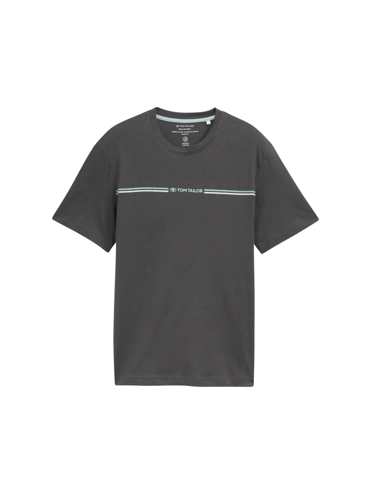 printed crewneck t-shirt - 1037803