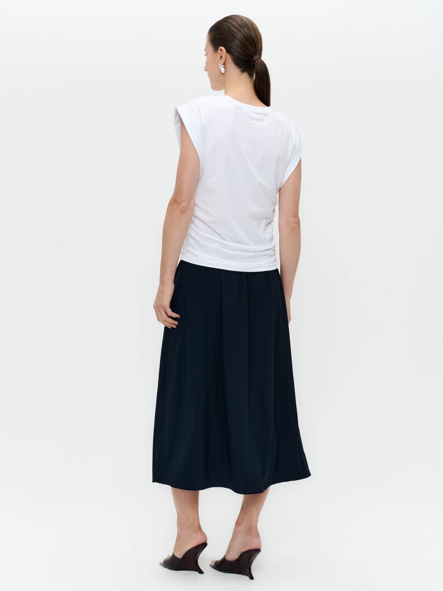 Maud strech technical jersey skirt - SU525208