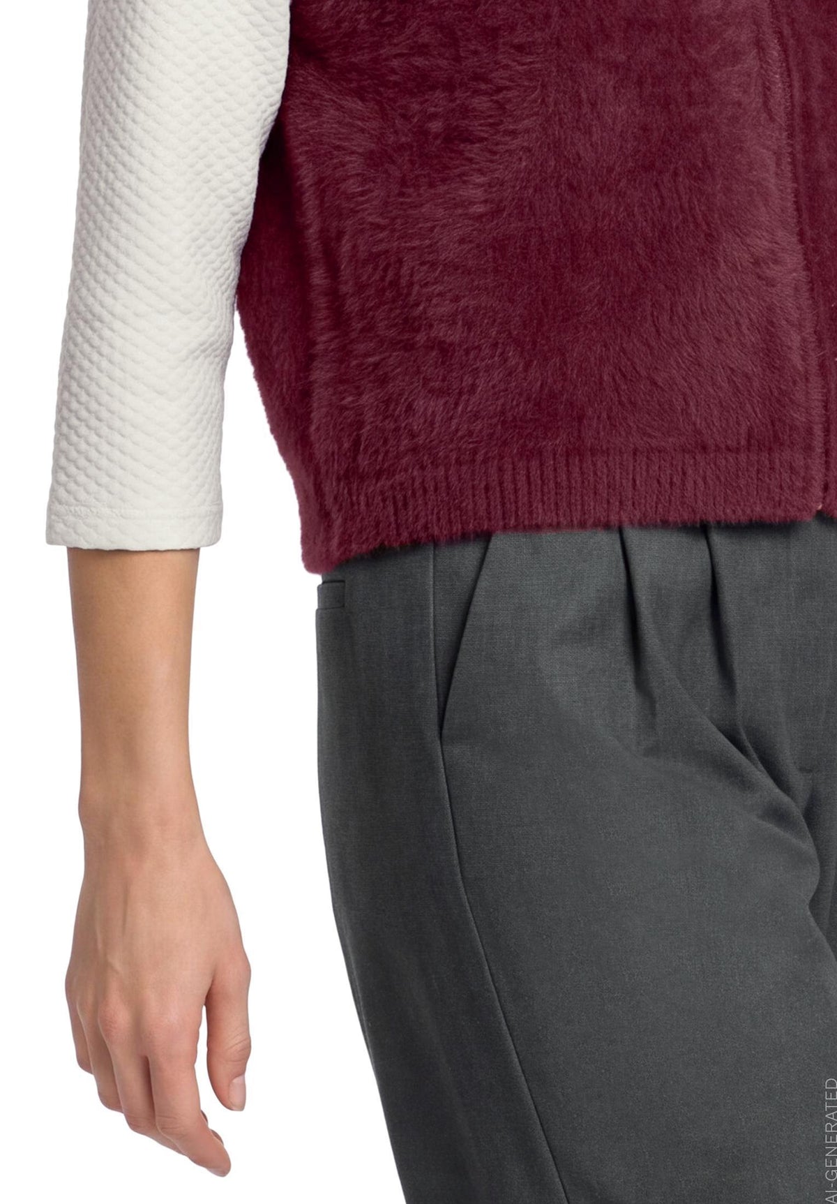 Strickjacke Kurz ohne Arm - 59463433
