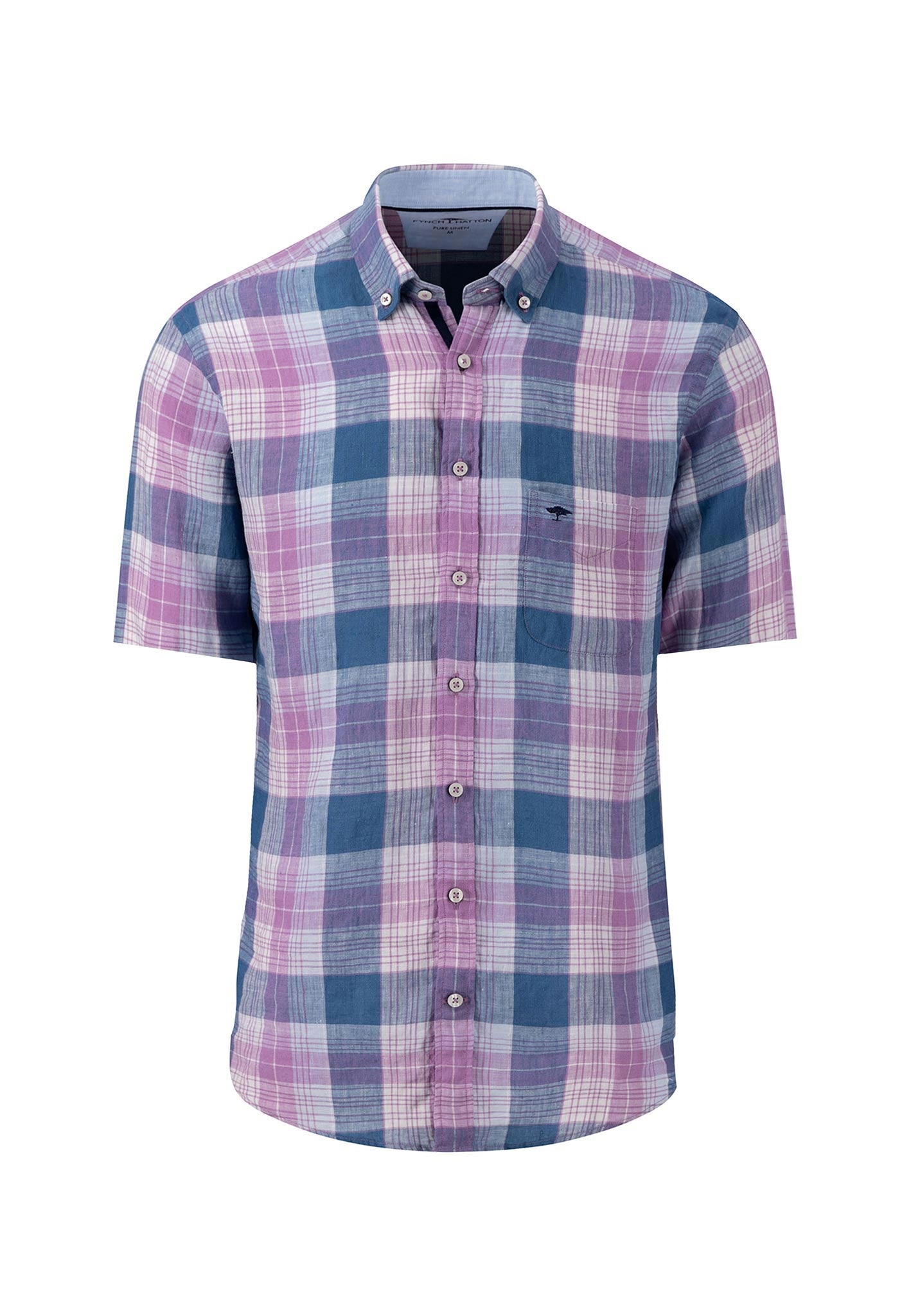 Pure Linen Checks, B.D., 1/2 - 14046031