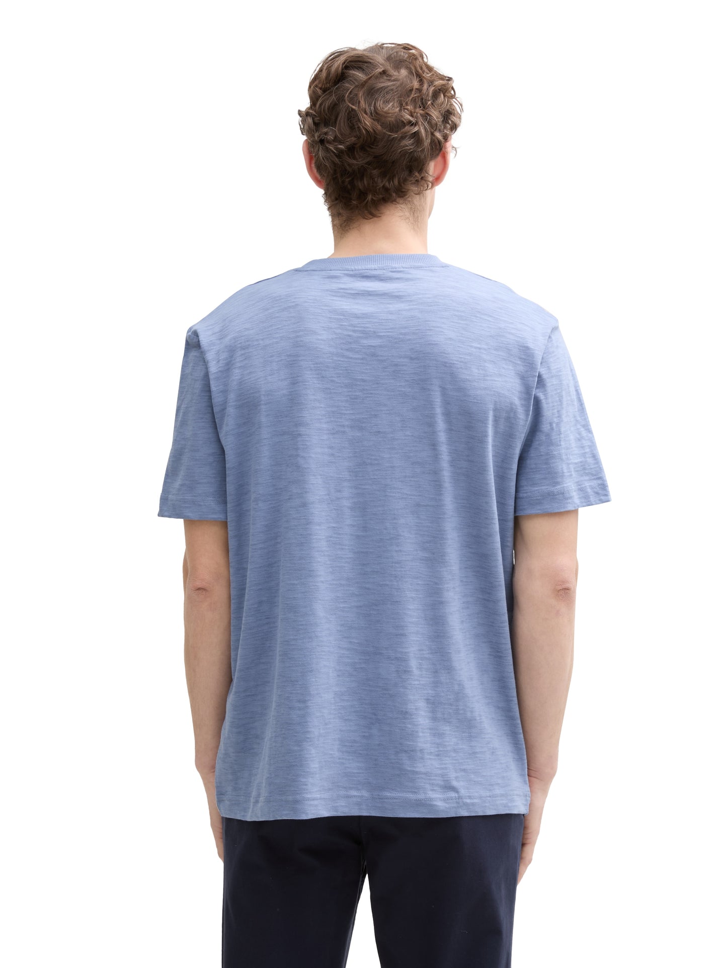slub t-shirt with pocket - 1045691