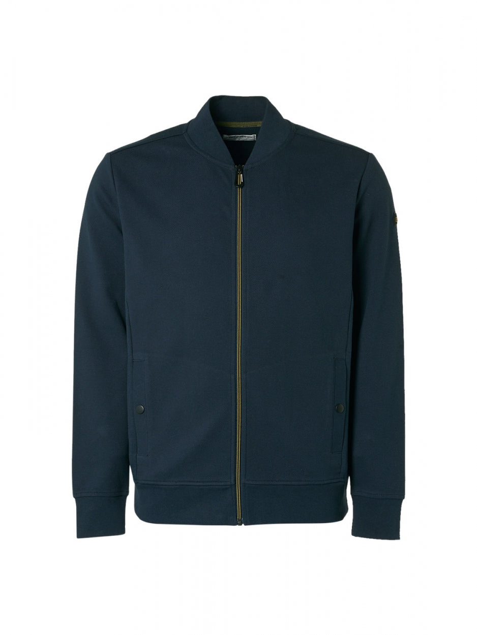 Sweater Full Zipper Twill Jacquard - 21100823SN