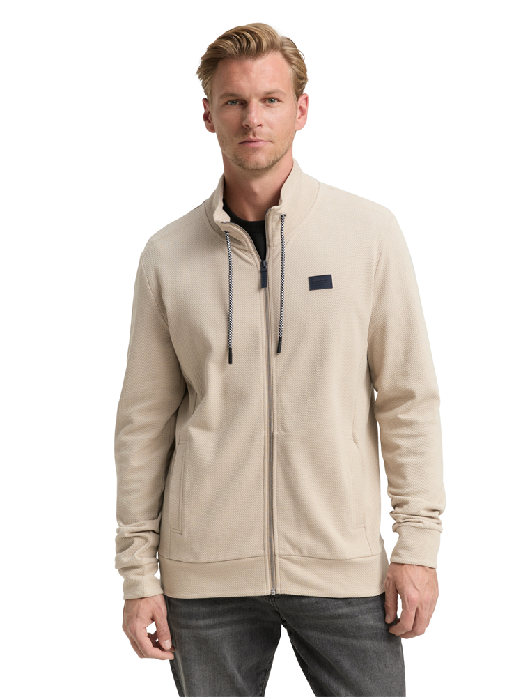 structured stand-up jacket - 1047792