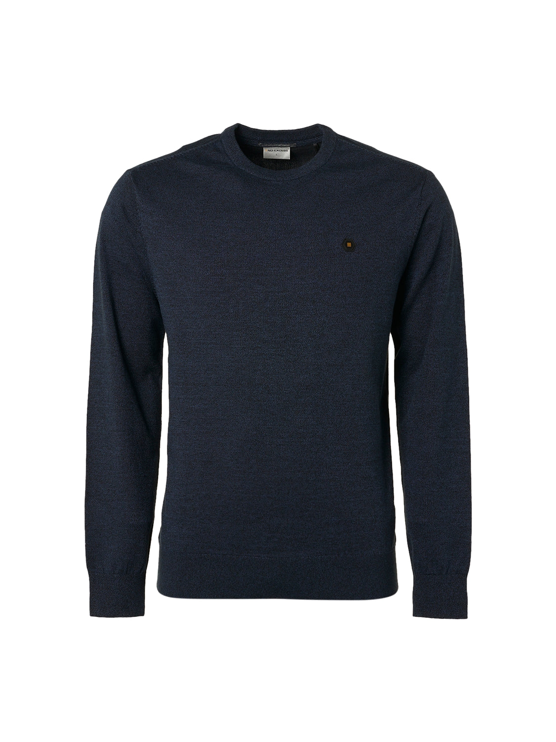 Pullover Crewneck 2 Coloured Melang - 17210880SN