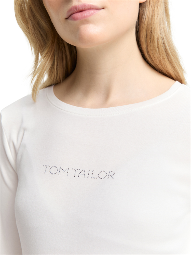 T-shirt front glitter logo - 1048941