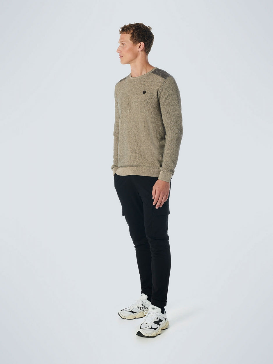 Pullover Crewneck 2 Coloured Jacqua - 21230821SN